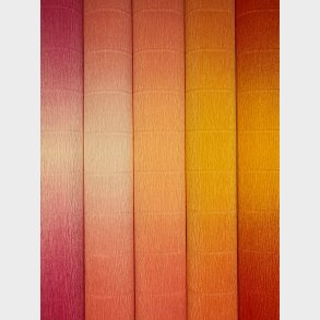 Crepe papir multi farver 180 g