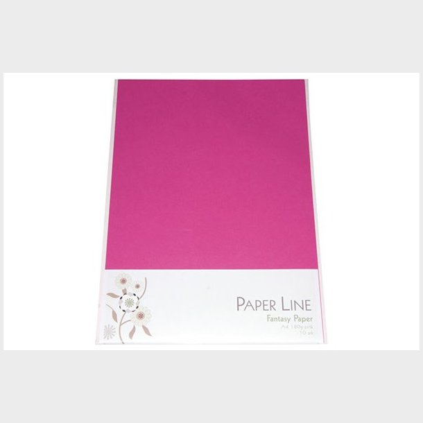 PaperLine 180g - Pink - 10stk.