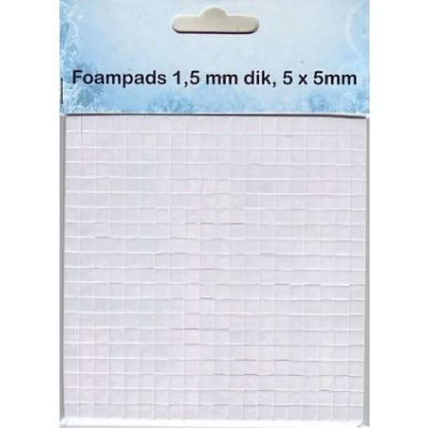 3D FoamPads - 5 x 5 x 1,5 mm