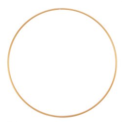 Metalring i guld look - 30 cm