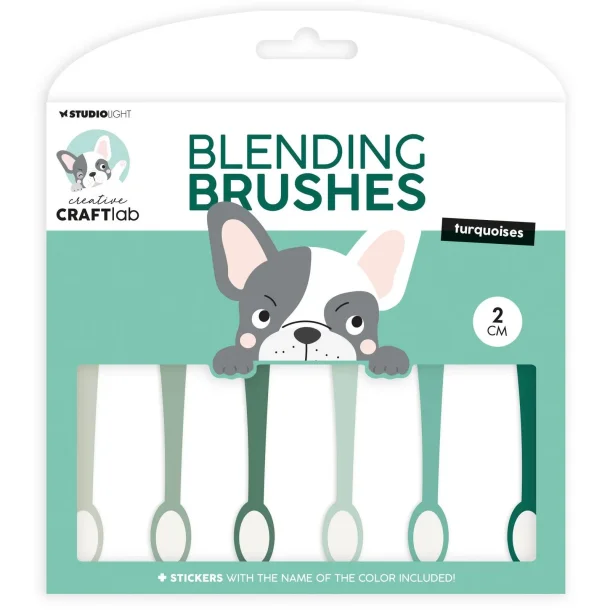 Turkis blending brushes 2 cm