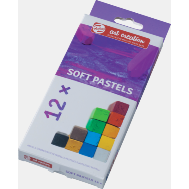 Soft Pastels 12 stk