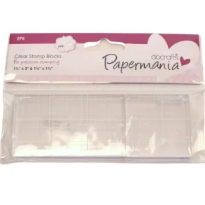 docrafts Papermania - Block - 1,75'' x 2'' + 1,75'' x 1,75''
