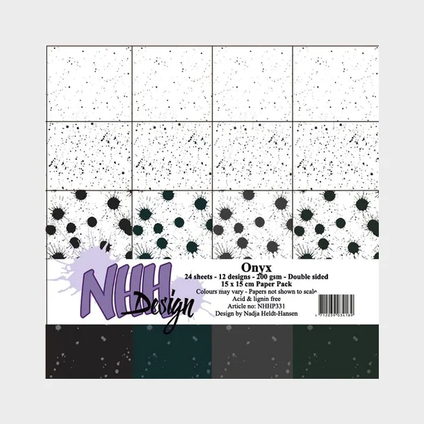 Onyx - 24 ark - 15 x 15 cm