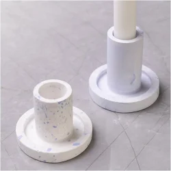 Silikoneform - Lysestage - 2 stk.