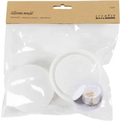 Silikoneform - Krukke med lg