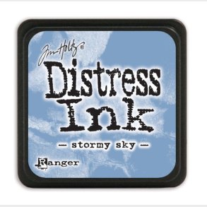 Distress Ink mini - stormy sky