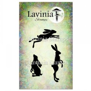 Lunefuldt hare stempel - LAV482