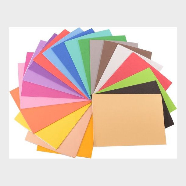 Selvklbende mosgummi - 20 A5 ark - 2 mm