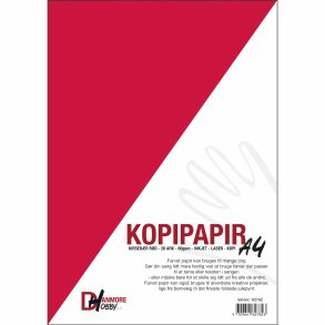 A4 80gsn - Kirseb�r R�d