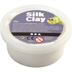 Silk Clay - Hvid
