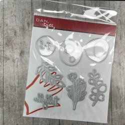 Rustikke rektangler Slim Card - 7886