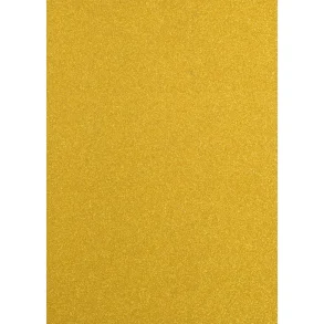 Glimmer karton - Yellow gold - 5 stk - 250g