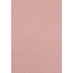 Glimmer karton - Rose - 5 stk - 250g
