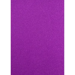 Glimmer karton - Purple - 5 stk - 250g
