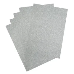 Glimmer karton - Light blue - 5 stk - 250g