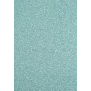 Glimmer karton - Aqua - 5 stk - 250g