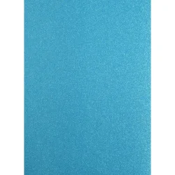 Glimmer karton - Turquoise - 5 stk - 250g