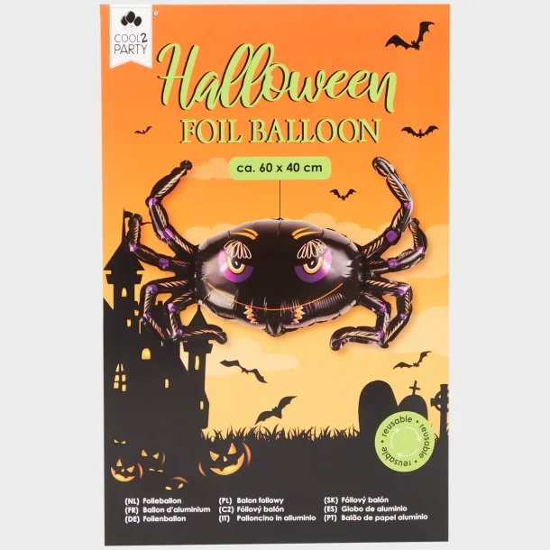 Edderkop - Folieballon