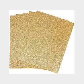 Glitter Foam - Antik Guldk - 1 stk.