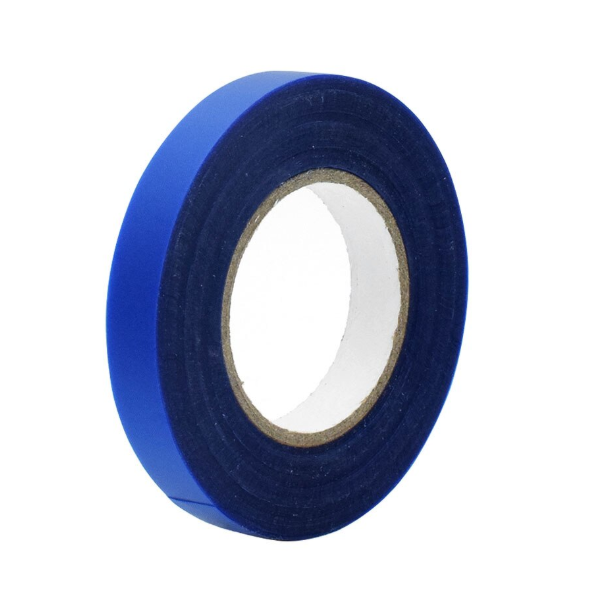 M�rkebl� blomstertape