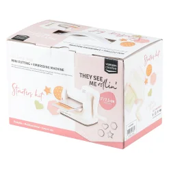 Vaessen - Hvid Mini Cutting og Embossing maskine