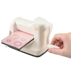 Vaessen - Hvid Mini Cutting og Embossing maskine