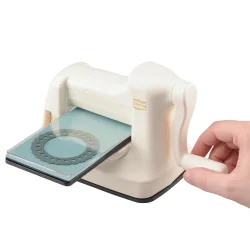 Vaessen - Hvid Mini Cutting og Embossing maskine