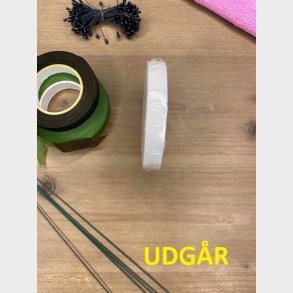 UDGR - Blomstertape - Hvid