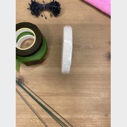 UDGR - Blomstertape - Hvid