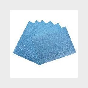 Glitter Foam - Lys Bl� - 1 stk.