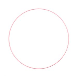 Metalring i lyserd - 25 cm