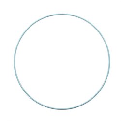 Metalring i mint - 25 cm