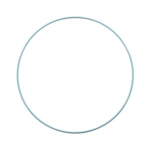 Metalring i mint - 25 cm