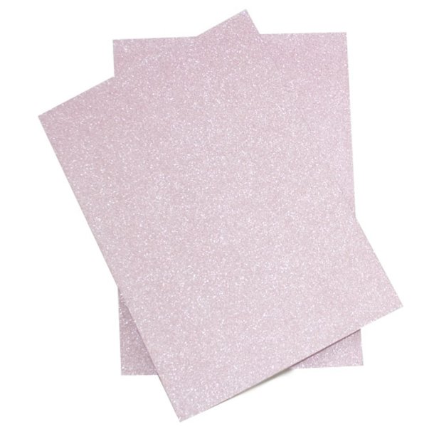 Glitter Foam - Pastel Pink - 1 stk.