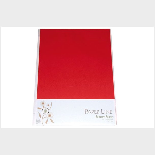 PaperLine 180g - Rd - 10stk.