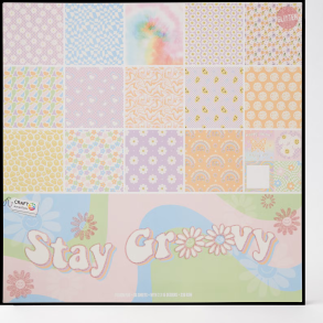 30,5 x 30,5 - Stay Groovy- 30 ark