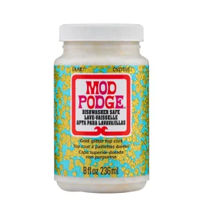 MOD PODGE Dishwasher safe med slv glitter 236 ml